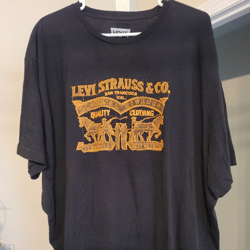 Mens 4XLT Levi Strauss Short Sleeve T-shirt
